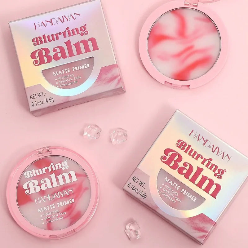 HANDAIYAN Bluring Balm Matte Primer polvo compacto